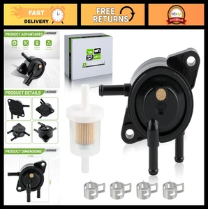 Kraftstoffpumpe & Filter Kit für Kawasaki FH381V FH430V FH451V Rasenmäher Motoren - Bild 1 von 8