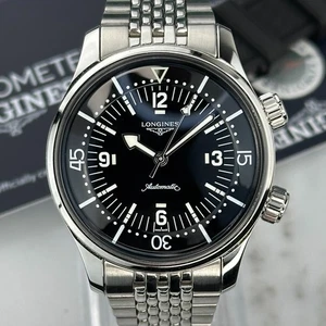 2024 Longines Legend Diver L37644506 39 Black Dial COSC Certified 300M Full Kit - Bild 1 von 11