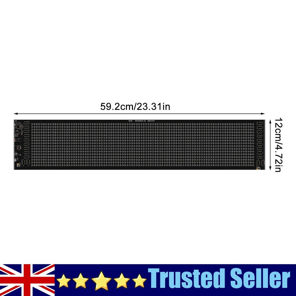 RGB LED Sign Scrolling Message Display Board Screen Programmable APP Bluetooth - Image 1 of 4