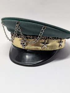 DDR Polizei Schirmmütze Gr. 57 1856 P modifiziert Rolling Stones Memorabilia  - Bild 1 von 11