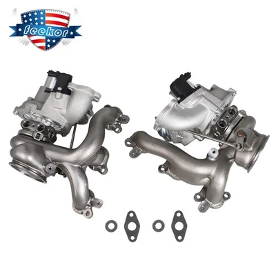 Par de turbocompresores de alta calidad para Maserati Ghibli 2015-2017 3,0 L V6 Foto 1 de 4