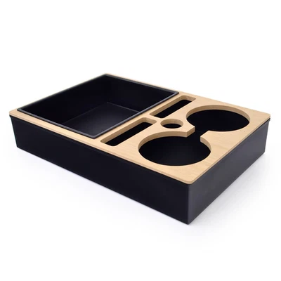 Sofá Buddy Portavasos de Madera Compartimento de Almacenamiento para Mandos a Distos y Artículos (NUEVO) Foto 1 de 4