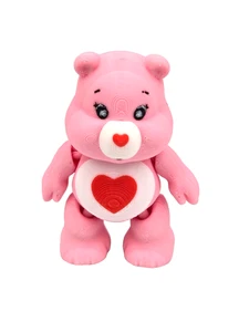 3D Printed Bear - Fidget Collectible Figurine,  3"X2.25", Heart Care Bear - Pink - Bild 1 von 6