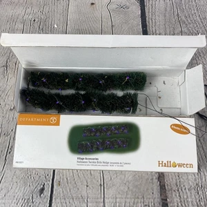 Department 56 Halloween Dorf Zubehör Twinkle Brite Hecke 53271 - Bild 1 von 3