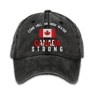 Come Hell Or High Water Canada Strong Printed Cap Papa Mütze - Bild 1 von 3