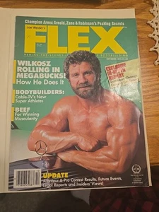 Vintage Flex Magazine October 1983 | Frank Zane and Arnold Schwarzenegger Inside - Picture 1 of 3