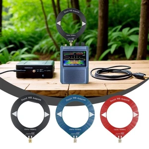 Antena de rosquilla de cobertura de banda completa de 10 kHz-180 MHz compatible con onda corta/media-wa/ - Imagen 1 de 14