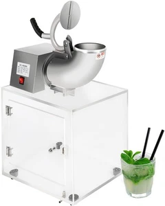 Snow Cone Machine Commercial 440lbs/hr Stainless Steel Ice Shaver Maker Machi... - Picture 1 of 7