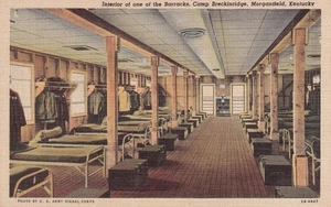Postkarte Morganfield Kentucky Camp Breckinridge Kaserne Innenraum C36 - Bild 1 von 2