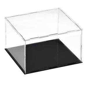 Acryl Klar Vitrine Box Staubdicht Schutz Schaukasten 30x30x25cm - Bild 1 von 7