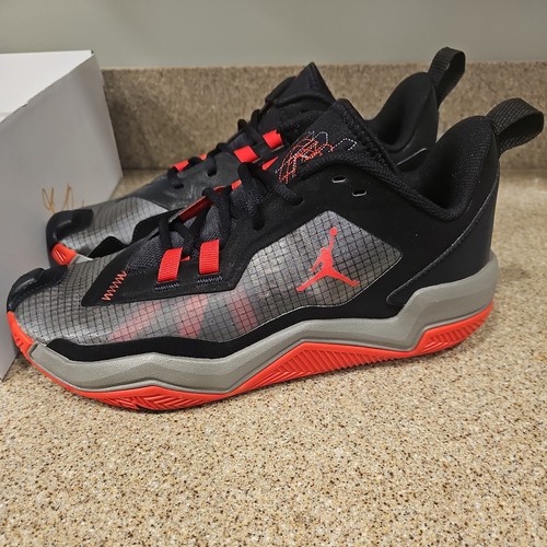 Nike Air Jordan One Take 4 Uomo Taglia 10 Nero Rosso DO7193 061