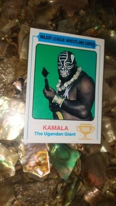 1985 Kamala Carnation Major Leagues Wrestling Rookie WWF NXT WWE - Bild 1 von 11