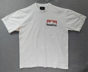 Diamond Cross Ranch T-Shirt Herren LARGE weiß Marlboro Mountains Jackson Hole WY - Bild 1 von 21