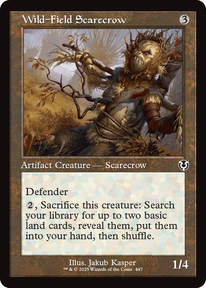 MTG Wild-Field Scarecrow Old Frame English INR - Image 1 of 1