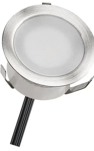 QACA LED Deck Lights Kit 12V DC Low Voltage Waterproof IP67 Warm White 20pc - Picture 1 of 17