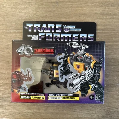 Transformers 40th Anniversary Walmart Exclusive BOMBSHELL With RAMHORN ~NEW~ - Image 1 of 4