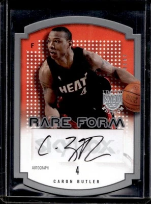 2003-04 Skybox LE Caron Butler Rare Form Auto SN50 #17/50 Heat - Image 1 of 2