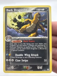 Carta Pokemon Dark Dragonite 15/109 Non Holo Rara EX Team Rocket Returns - Foto 1 di 4