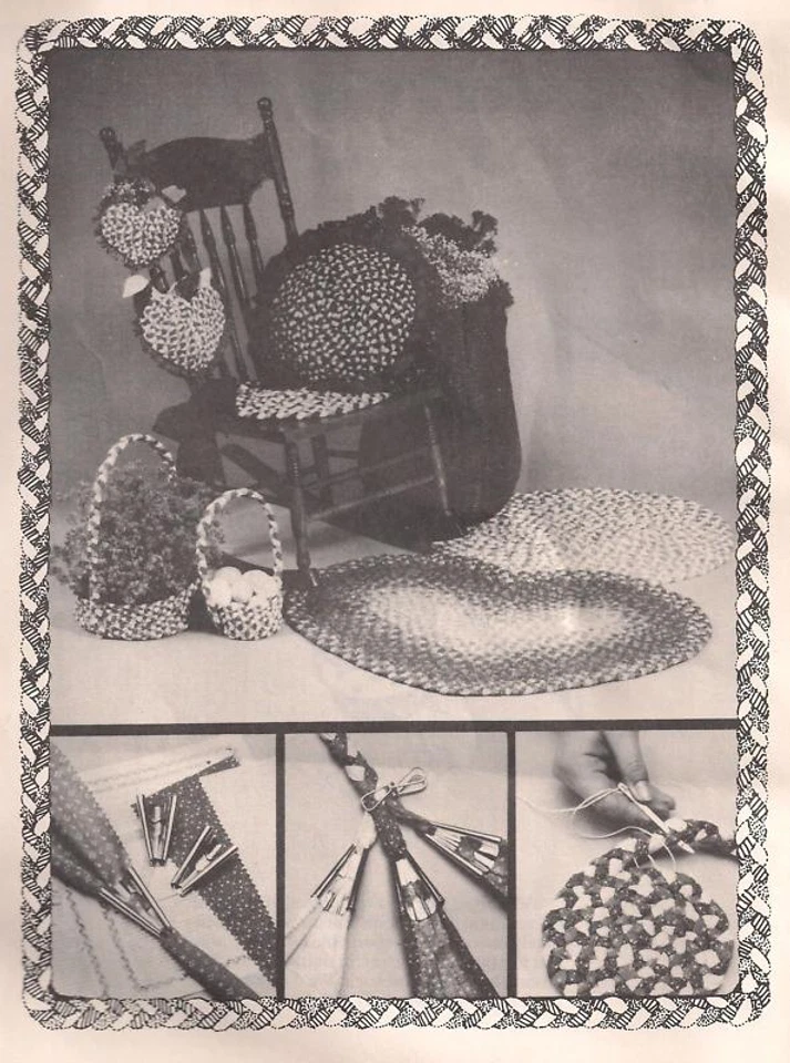 Braidcraft original braided rug braiding instructions - Image 1 of 1