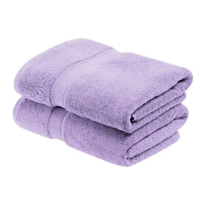 2 Piece Solid Modern Soft Ultra Absorbent Quick Drying Bathroom Bath Towel Set - Picture 1 of 138