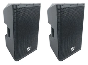 (2) Rockville DX12 12" Class D 2000w PRO Powered Active DJ PA Speakers 500w RMS! - Picture 1 of 12
