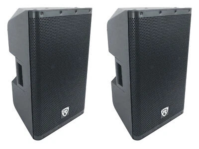 (2) Rockville DX12 12" Class D 2000w PRO Powered Active DJ PA Speakers 500w RMS! - Image 1 of 4