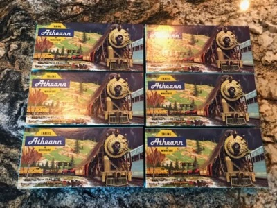 Athearn 7.5" Empty Boxes - LOT of 6 Used Boxes - EXCELLENT Condition - Image 1 of 3