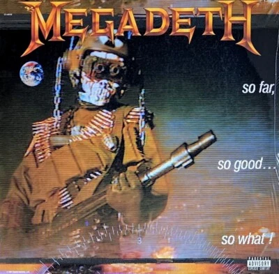 MEGADETH - SO FAR,  SO GOOD,  SO WHAT - 180-GRAM VINYL LP " NEW, SEALED " - Image 1 of 2