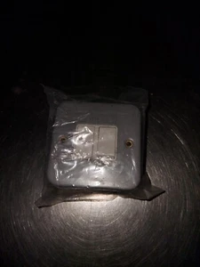 1x New Gang 13A Metal Clad Switch Socket Electrical Plug Switch With Back Box. - Picture 1 of 1