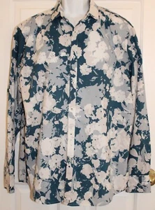I.N.C. Men's Regular Fit Abstract Floral Button-Down Shirt Size XL - Bild 1 von 1