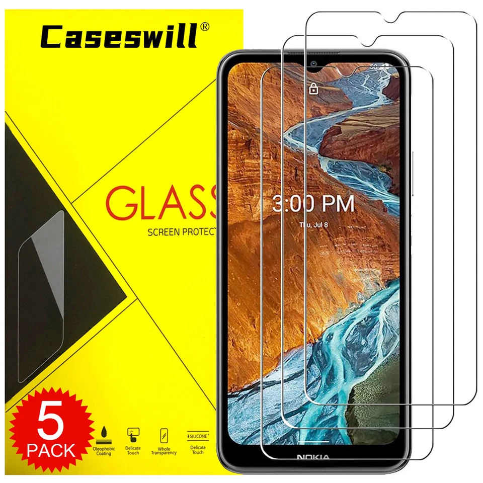 For Nokia G310 G300 Caseswill Premium HD-Clear Tempered Glass Screen Protector - Image 1 of 4