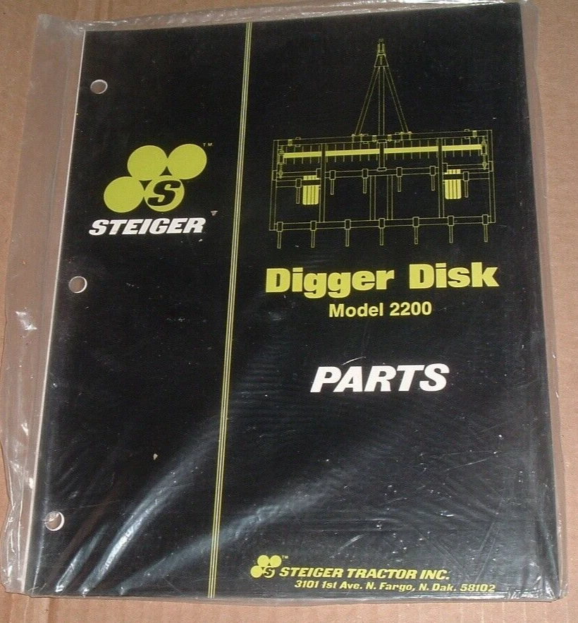Steiger Digger-Disk Parts Manual - Image 1 of 1