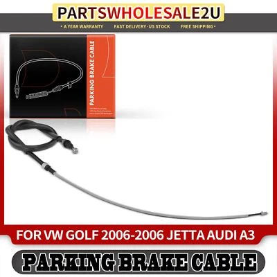 Cable de freno de estacionamiento trasero izquierdo/derecho/delantero para Volkswagen Golf 2006 Jetta 05-10 Foto 1 de 4