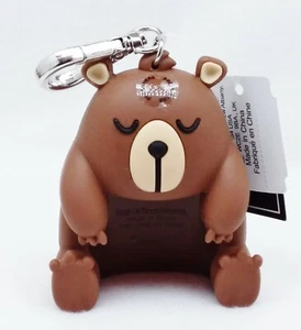 1 Bath Body Works BRAUNBÄR Taschenhalter Desinfektionsmittel Tragetasche Clip Etui - Bild 1 von 2