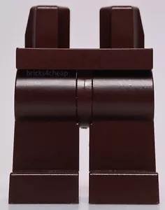 Lego dunkelbraun monochrom einfache Minifiguren Hüften und Beine - Bild 1 von 1