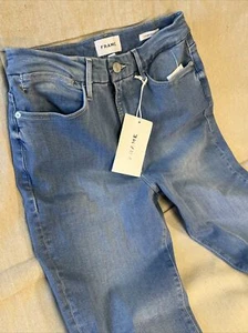 Frame Denim Le Super High Flare Danbury Jeans Size 30 BRAND NEW Women $248 Label - Picture 1 of 24