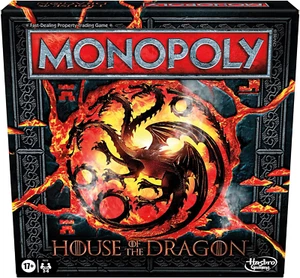 Monopoly House of the Dragon Edition Juego de Mesa Juegos de Estrategia 2 a 6 Jugadores - Imagen 1 de 12
