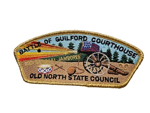 Boy Scout Old North State Council 2001 National Jamboree GOLD Border JSP - Picture 1 of 1