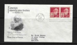 USA SC # 890 Samuel F. B. Morse FDC . Artcraft Cachet - Picture 1 of 1