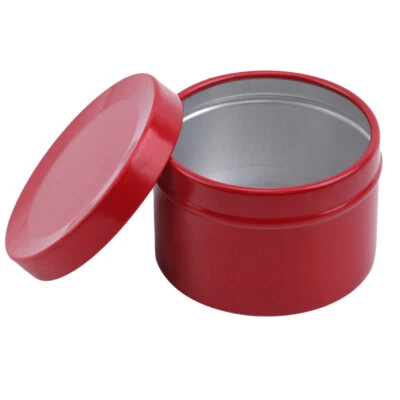 Jar Tin Tea Caddy Cans Sugar Coffee Holder Container Storage Box  KS - Image 1 of 4