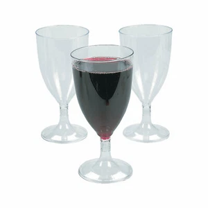 Plastic Wine Glasses - 25 Ct. - Picture 1 of 4