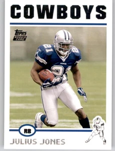 2004 Topps Julius Jones NFL PWE RC Rookie Insert Cowboys #351 - Picture 1 of 2