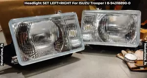 NUEVO JUEGO DE FAROS ORIGINALES DEPO IZQUIERDA + DERECHA Para ISUZU Trooper I... - Imagen 1 de 5