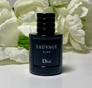 DIOR Sauvage Elixir mini travel splash 7.5 ml / 0.25 oz New Without Box - Picture 1 of 2