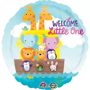 Welcome Little One Noah's Ark 17" Foil Balloon (Packaged) - Picture 1 of 1