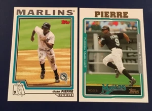 2004 & 2005 Topps #26 #380 JUAN PIERRE Lot 2 Marlins WS MVP Hot !! - Picture 1 of 1