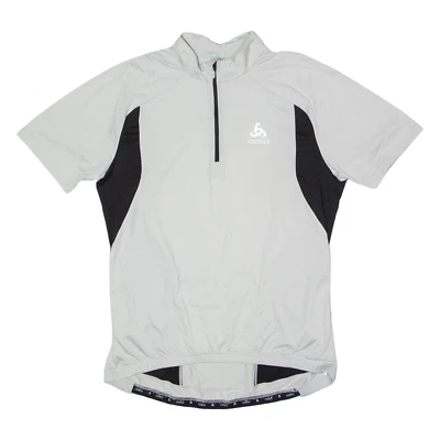 Jersey de ciclismo ODLO para hombre gris 1/4 cremallera XL Foto 1 de 4