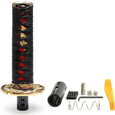 Kits de metal universal de 15 cm Samurai Sword palanca de cambios automática Katana Foto 1 de 4