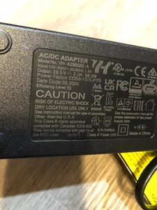 Power Recliner Lift Stuhl AC DC Adapter Ausgang YH-A290020-A ZBHWX-A2900 20-A - Bild 1 von 5
