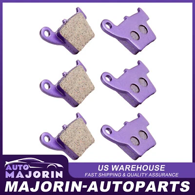 Rear Fit For 07-2009 2012 Honda CRF150R Expert CRF150RB Carbon Fiber Brake Pads - Image 1 of 4